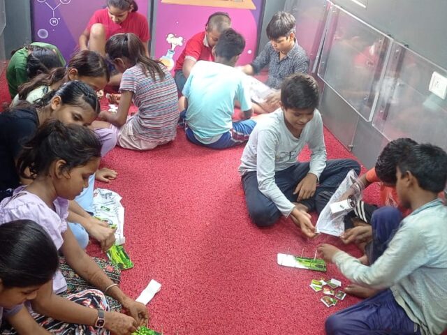 Fun learning in a Bus